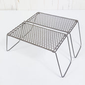 【OneSize グレー系】 Vargo ( ヴァーゴ ) チタニウム バイフォールド グリル Titanium BiFold Grill チタン クックウェア バーナー ストーブ z00053265 バーナー ストーブ クックウェア