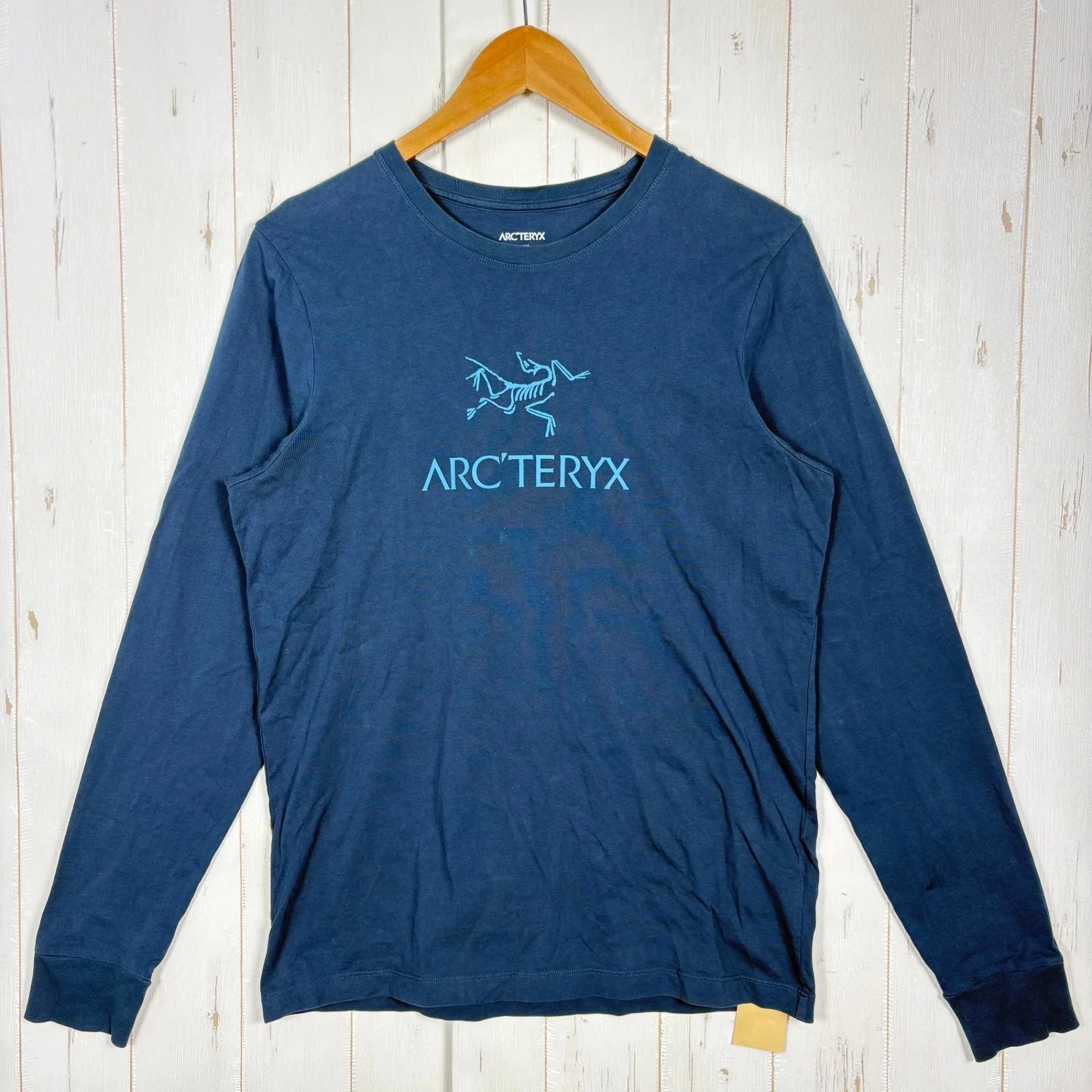 美品 ARC'TERYX ブルー 長袖 Tシャツ ロンT Men's S ネイビー系】 Arcteryx ( アークテリクス ) アークワード