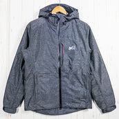 【Men's XS チャコール系】 Millet ( ミレー ) レショー ウォータープルーフ ダウン ジャケット Leschaux WP Down Jacket ダウン MIV0966 Men's ダークグレーヘザー | Dark Grey Heather |6737