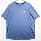 【Men's XL ネイビー系】 2018 Patagonia ( パタゴニア ) アールゼロ サン ティー RØ Sun Tee DLMB ポリエステル ウェア トップス インナー シャツ ショートスリーブTシャツ クルーネック 化繊 z00052487 DLMB - 【公式】2ndGEAR(セカンドギア)Webショップ【登山用品・アウトドア用品専門 買取販売店】