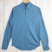 【Men's M ブルー系】 Isadore(イザドア) ロングスリーブシャツ オーガニックコットン ウェア トップス インナー シャツ ロングスリーブシャツ コットン z00050901 コットン ロングスリーブシャツ インナー シャツ トップス ウェア