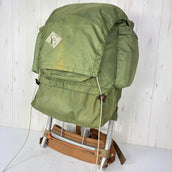 【Unisex OneSize グリーン系】 1960s Rei ( アールイーアイ ) エクスターナルフレームザック External Frame Backpack 旧タグ ビンテージ オリジナル 入手困難 Cruiser系 バッグ ストレージ バックパック 容量【30L~54