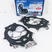 【Unisex M ブラック系】 Zafield(ザフィールド) チェーンスパイク ウィンターギア クランポン アイゼン z00053519 クランポン アイゼン ウィンターギア