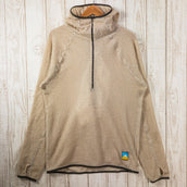 【Unisex L ベージュ系】 Senchi Designs ( センチデザインズ ) アルファ 90 ハーフジップ フーディ A90 Half-Zip Hoodie Dune ポリエステル ウェア トップス アウター ジャケット フリース ポーラテック・アルファダ - 【公式】2ndGEAR(セカンドギア)Webショップ【登山用品・アウトドア用品専門 買取販売店】