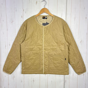 【Men's M ベージュ系】 Rokx ( ロックス ) キルト カーディガン インスレーテッド ポーラテック パワー フィル Quilt Cardigan Insulated Polartec Power Fill RXMF234024 R21 TAN z000