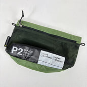 One Size Green Paago Works Double-Face Pouch 2L Moss Green Nylon Bag Storage Packing Sack Stuff Sack Inner Pouch z00054932 M