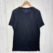 【Men's L ブラック系】 Houdini ( フーディニ ) ツリー ティー Tree Tee ウェア トップス インナー シャツ ショートスリーブTシャツ クルーネック 化繊 z00054797 化繊 ショートスリーブTシャツ クルーネック インナー シャ