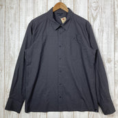 【Men's XL チャコール系】 Static ( スタティック ) スネーク ダイク L/S シャツ Snake Dike L/S Shirts ロングスリーブ メリノウール 長袖 Asian Men's ウール ロングスリーブシャツ インナー シャツ トップス - 【公式】2ndGEAR(セカンドギア)Webショップ【登山用品・アウトドア用品専門 買取販売店】