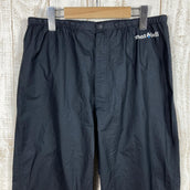 【Men's S-Long ブラック系】 Montbell ( モンベル ) トレントフライヤー パンツ ゴアテックス パックライト レインパンツ レインシェル 1128338 Asian Men's Black レインシェル ロングパンツ ボトムス ウェア - 【公式】2ndGEAR(セカンドギア)Webショップ【登山用品・アウトドア用品専門 買取販売店】