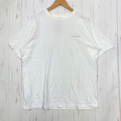 【Men's L ホワイト系】 2000s Patagonia ( パタゴニア ) オーガニックコットン ベネフィシャル ティー Organic Cotton Beneficial T's 生産終了モデル 入手困難 オーガニックコットン ウェア トップス インナー