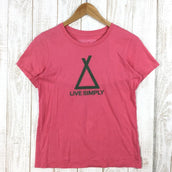 【Women's S ピンク系】 Patagonia ( パタゴニア ) ウィメンズ Live Simply ティピー オーガニックコットン Tシャツ International Women's コットン ショートスリーブTシャツ クルーネック インナー シャツ ト - 【公式】2ndGEAR(セカンドギア)Webショップ【登山用品・アウトドア用品専門 買取販売店】