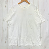 【Men's L ホワイト系】 2000s Patagonia ( パタゴニア ) オーガニックコットン ベネフィシャル ティー Organic Cotton Beneficial T's 生産終了モデル 入手困難 オーガニックコットン ウェア トップス インナー