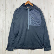 【Men's XL ブラック系】 Static ( スタティック ) アドリフト ハーフジップ フーディ ADRIFT HALF ZIP HOODY ポリエステル ウェア トップス アウター ジャケット フリース Teijin Octa ( 帝人オクタ ) z0005