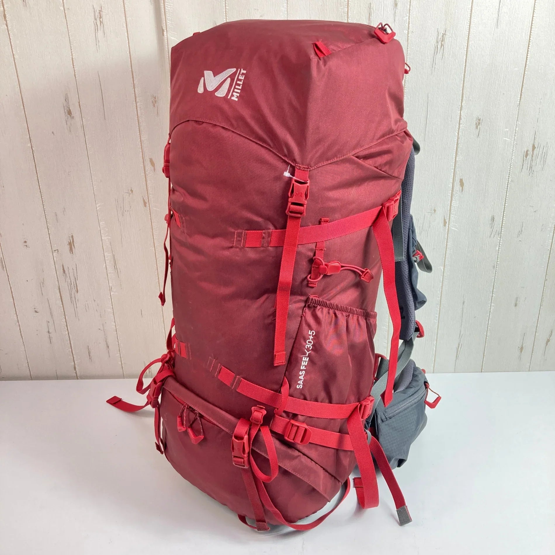 Millet SAAS FEE NX 30+5 尼龙储物背包，M 码（红色），30L-54L 容量 