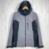 【Men's XS グレー系】 Millet ( ミレー ) パユン フーディー Payun Hoodie ニット調 フリース 防風 ソフトシェル ジャケット MIV7977 Men's フリース アウター ジャケット トップス ウェア