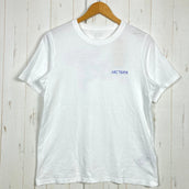 【Women's M ホワイト系】 Arcteryx ( アークテリクス ) クラッグ SL コットン ブラード バード ショート スリーブ Kragg SL Cotton Blurred Bird Crew SS コットン ウェア トップス インナー シャツ ショート