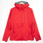 【Men's L レッド系】 Mammut ( マムート ) アルティメット V ソフトシェル ジャケット Ultimate V So Hooded Jacket ゴアウィンドストッパー フーディ 1011-00351 Men's ソフトシェル アウター ジャケ - 【公式】2ndGEAR(セカンドギア)Webショップ【登山用品・アウトドア用品専門 買取販売店】