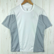 【Men's S ホワイト系】 2005 Patagonia ( パタゴニア ) キャプリーン ショートスリーブ ティー Caplene Short Sleeve Tee ポリエステル ウェア トップス インナー シャツ ショートスリーブTシャツ クルーネック 化繊