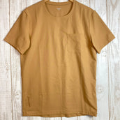 【Men's S ベージュ系】 Houdini ( フーディニ ) カバー ティー Cover Tee ポリエステル ウェア トップス インナー シャツ ショートスリーブTシャツ クルーネック 化繊 z00051909 化繊 ショートスリーブTシャツ クルーネック - 【公式】2ndGEAR(セカンドギア)Webショップ【登山用品・アウトドア用品専門 買取販売店】