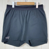 【Men's S ブラック系】 Arcteryx ( アークテリクス ) ノーバンショーツ 5 インチ ウェア ボトムス ショーツ ショートパンツ ソフトシェル z00057096 ソフトシェル ショーツ ショートパンツ ボトムス ウェア
