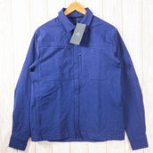 【Men's S ネイビー系】 Arcteryx ( アークテリクス ) クロニン コットン オーバーシャツ Cronin Cottin Over Shirt Soul Sonic オーガニックコットン ウェア トップス インナー シャツ ロングスリーブシャツ コッ - 【公式】2ndGEAR(セカンドギア)Webショップ【登山用品・アウトドア用品専門 買取販売店】