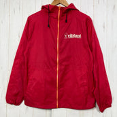 【Unisex S レッド系】 Viblant(ビブラント) ロゴ フーデッド ウィンドブレーカー Logo Hooded Windbreaker 入手困難 ナイロン ウェア トップス アウター ジャケット ウィンドシェル z00059229 ウィンドシェル アウ