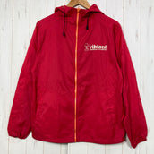 【Unisex S レッド系】 Viblant(ビブラント) ロゴ フーデッド ウィンドブレーカー Logo Hooded Windbreaker 入手困難 ナイロン ウェア トップス アウター ジャケット ウィンドシェル z00059229 ウィンドシェル アウ