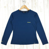 【Women's 10 ネイビー系】 Berghaus ( バーグハウス ) ロングスリーブ スモールロゴ Tシャツ Long Sleeve Small Logo T-Shirt 20281 International Women's 化繊 ロングスリーブTシャツ クル - 【公式】2ndGEAR(セカンドギア)Webショップ【登山用品・アウトドア用品専門 買取販売店】
