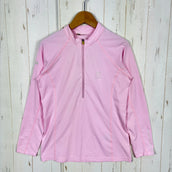 Haglofs LIM Tempo Trail Halfzip Women's XS Pink Polyester Long Sleeve Shirt (Z00055664)