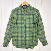 【Women's S カーキグリーン系】 Norrona ( ノローナ ) タモック ウール シャツ ウィメンズ Tamok Wool Shirt W's 1219-19 3001 ROSIN z00056114 3001 ROSIN ウール ロングスリーブシャツ インナー