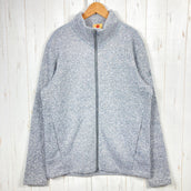 Men's Large Gray Tilak Monk Zip Sweater. Polartec Thermal Pro fleece jacket. Product code: z00053995.