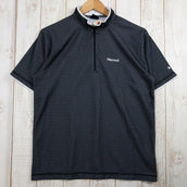 【Men's M ブラック系】 Marmot ( マーモット ) ハーフジップ ショートスリーブシャツ Half Zip Short Sleeve Shirt ポリエステル MJO-9941 Asian Men's ショートスリーブシャツ インナー シャツ トップ - 【公式】2ndGEAR(セカンドギア)Webショップ【登山用品・アウトドア用品専門 買取販売店】