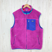 【Men's L パープル系】 2013 Patagonia ( パタゴニア ) クラシック レトロ エックス ベスト Classic Retro-X Vest PUR ポリエステル ウェア トップス ベスト フリース z00057238 PUR フリース ベスト