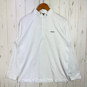 【Men's XL ホワイト系】 Marmot ( マーモット ) ロングスリーブ ハーフジップ シャツ ポリエステル ウェア トップス インナー シャツ ロングスリーブシャツ 化繊 z00061068 化繊 ロングスリーブシャツ インナー シャツ トップス ウェア