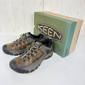【Men's 27.5cm ブラウン系】 Keen ( キーン ) ターギー 3 ウォータープルーフ M Targhee III WP M 1017783 BUNGEE CORD/BLACK z00057626 BUNGEE CORD/BLACK ハイキングシューズ フットウ