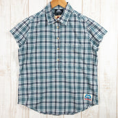 【Women's XS グリーン系】 Mountain Equipment ( マウンテンイクイップメント ) コットン チェックシャツ ポリエステル ウェア トップス インナー シャツ ショートスリーブシャツ 化繊 z00051482 化繊 ショートスリーブシャツ イ - 【公式】2ndGEAR(セカンドギア)Webショップ【登山用品・アウトドア用品専門 買取販売店】