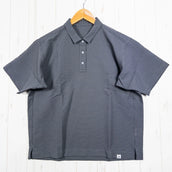 【Women's L グレー系】 Ridge Mountain Gear ( リッジマウンテンギア ) コンフィー プルオーバー ショートスリーブ シャツ Comfy Pullover Short Sleeve Shirt Charcoal Slate ポリエステル