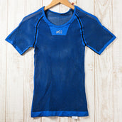 【Men's L/XL ブルー系】 Millet ( ミレー ) ドライナミック メッシュ ショートスリーブ ポリプロピレン ウェア トップス インナー シャツ ショートスリーブTシャツ クルーネック 化繊 z00051053 化繊 ショートスリーブTシャツ クルーネ - 【公式】2ndGEAR(セカンドギア)Webショップ【登山用品・アウトドア用品専門 買取販売店】