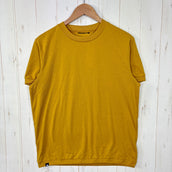 【Men's M ベージュ系】 Mountain Equipment ( マウンテンイクイップメント ) リブ ティー RIB TEE ポリエステル ウェア トップス インナー シャツ ショートスリーブTシャツ クルーネック 化繊 z00054270 化繊 ショー