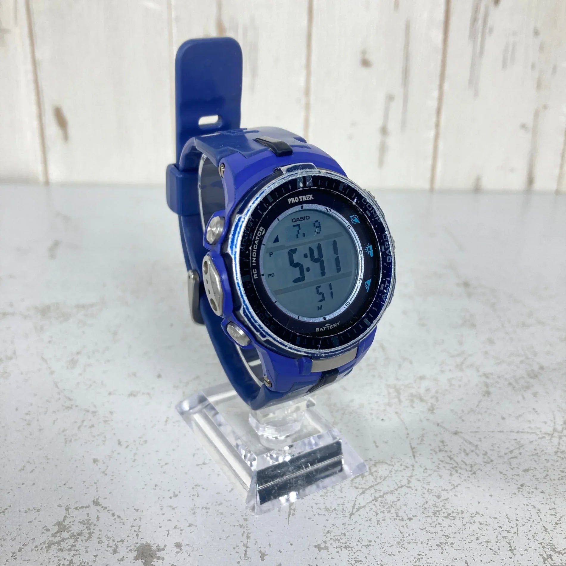 OneSize ブルー系】 Pro Trek By Casio ( プロトレック By カシオ