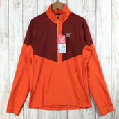 【Men's S オレンジ系】 Montura ( モンチュラ ) シュピッツェ ジップ マグリア Spitze Zip Maglia ロングスリーブ ジップネック シャツ MMZP53X International Men's 6861 化繊 ロングスリーブシャツ - 【公式】2ndGEAR(セカンドギア)Webショップ【登山用品・アウトドア用品専門 買取販売店】
