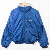 【Men's M ネイビー系】 1980s Patagonia ( パタゴニア ) シェルド ポリプロリレン ジャケット Shelled Polypropylene Jacket 生産終了モデル 入手困難 ビンテージ デカタグ モンベル製造 ナイロン ウェア トップ - 【公式】2ndGEAR(セカンドギア)Webショップ【登山用品・アウトドア用品専門 買取販売店】