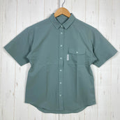 【Women's S グリーン系】 Ridge Mountain Gear ( リッジマウンテンギア ) ベーシック ショートスリーブ シャツ Basic Short Sleeve Shirt Sage Green ポリエステル ウェア トップス インナー シャツ ショ