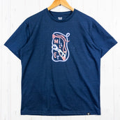 【Men's M ネイビー系】 Millet ( ミレー ) ロープ Tシャツ ショートスリーブ Ropes T SS ポリエステル ウェア トップス インナー シャツ ショートスリーブTシャツ クルーネック 化繊 z00053212 化繊 ショートスリーブTシャ