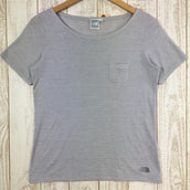 【Women's L グレー系】 The North Face ( ザ・ノースフェイス ) マイクロボーダー ポケット Tシャツ Micro Border Pocket T-Shirt Asian Women's タイツ インナー シャツ トップス ウェア - 【公式】2ndGEAR(セカンドギア)Webショップ【登山用品・アウトドア用品専門 買取販売店】