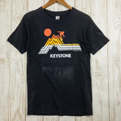 【Men's L ブラック系】 コロラド キーストーン 70S Hanes Tシャツ 生産終了モデル ビンテージ Men's 化繊 ショートスリーブTシャツ クルーネック インナー シャツ トップス ウェア - 【公式】2ndGEAR(セカンドギア)Webショップ【登山用品・アウトドア用品専門 買取販売店】