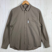 【Men's S ベージュ系】 Ridge Mountain Gear ( リッジマウンテンギア ) ベーシックロングスリーブシャツ ポリエステル ウェア トップス インナー シャツ ロングスリーブシャツ 化繊 z00054859 化繊 ロングスリーブシャツ イン