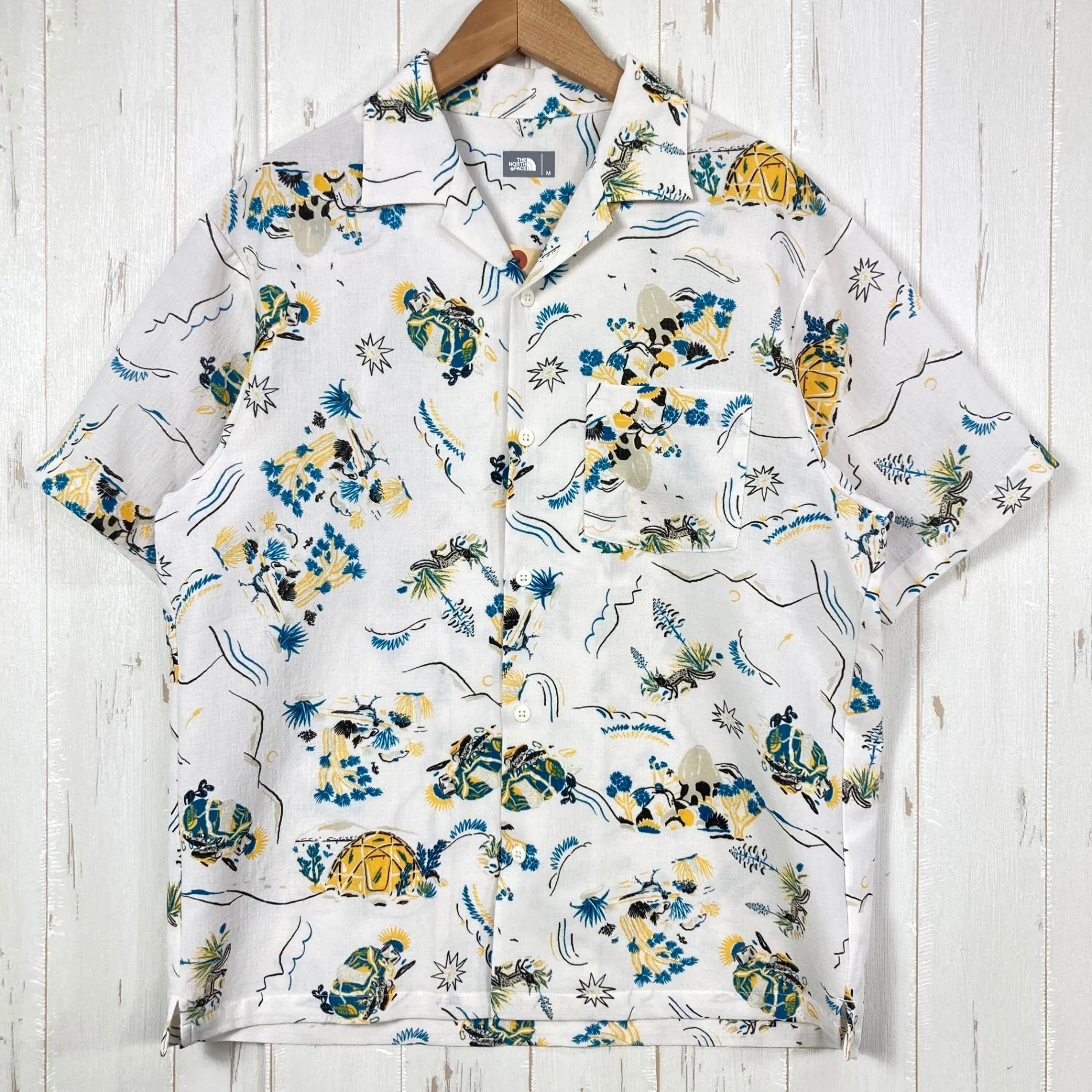 希少 MARNI 上質 総柄 ノースリーブ デザイン タンクトップ シャツ 38 花柄 ノースリーブコットンシャツ ＜菊尽くし/銀鼠＞ | 京友禅アロハ