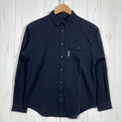 【Women's S ブラック系】 Ridge Mountain Gear ( リッジマウンテンギア ) ポリベーシックロングスリーブシャツ Poly Basic Long Sleeve Shirt Black Navy ポリエステル ウェア トップス インナー シャツ