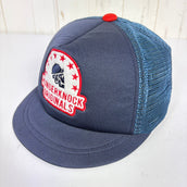 【OneSize ネイビー系】 Hungerknock Originals ( ハンガーノック オリジナルス ) スカル ツバタン キャップ Skull Tsubatan Cap 生産終了モデル 入手困難 ポリエステル ウェア ウェア小物 ヘッドウェア キャッ